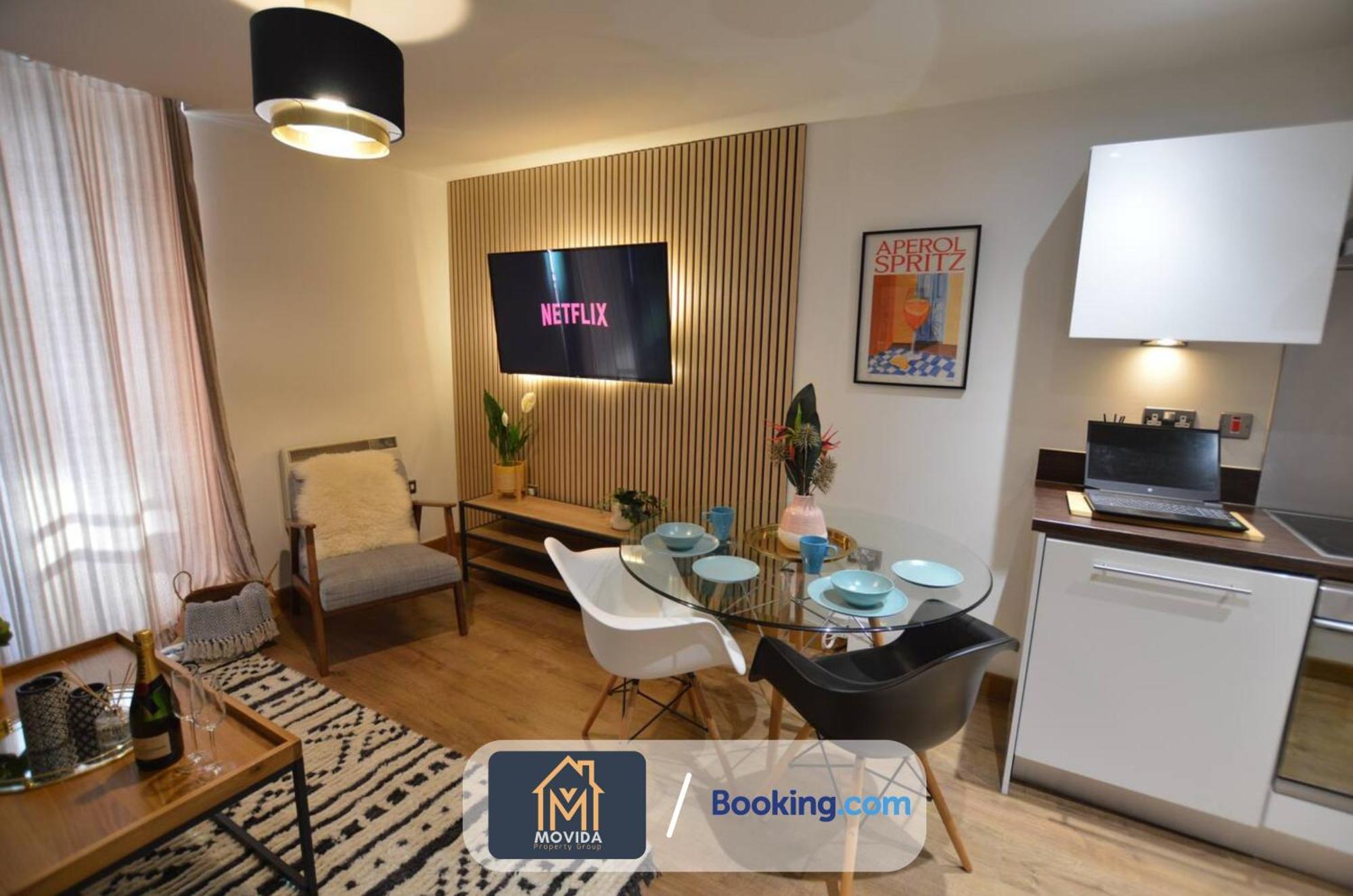 Lgi Stunning 1 Bedroom Apartment By Movida Property Group Short Lets & Serviced Accommodation Leeds  Luaran gambar