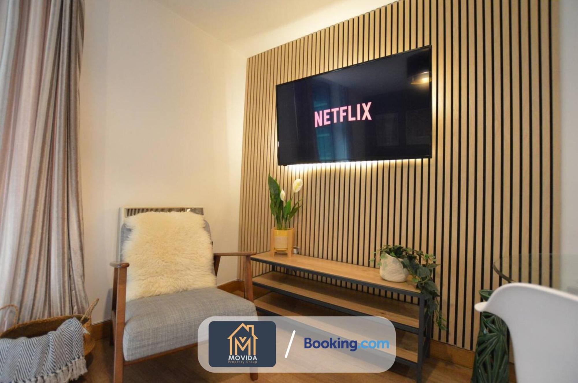 Lgi Stunning 1 Bedroom Apartment By Movida Property Group Short Lets & Serviced Accommodation Leeds  Luaran gambar