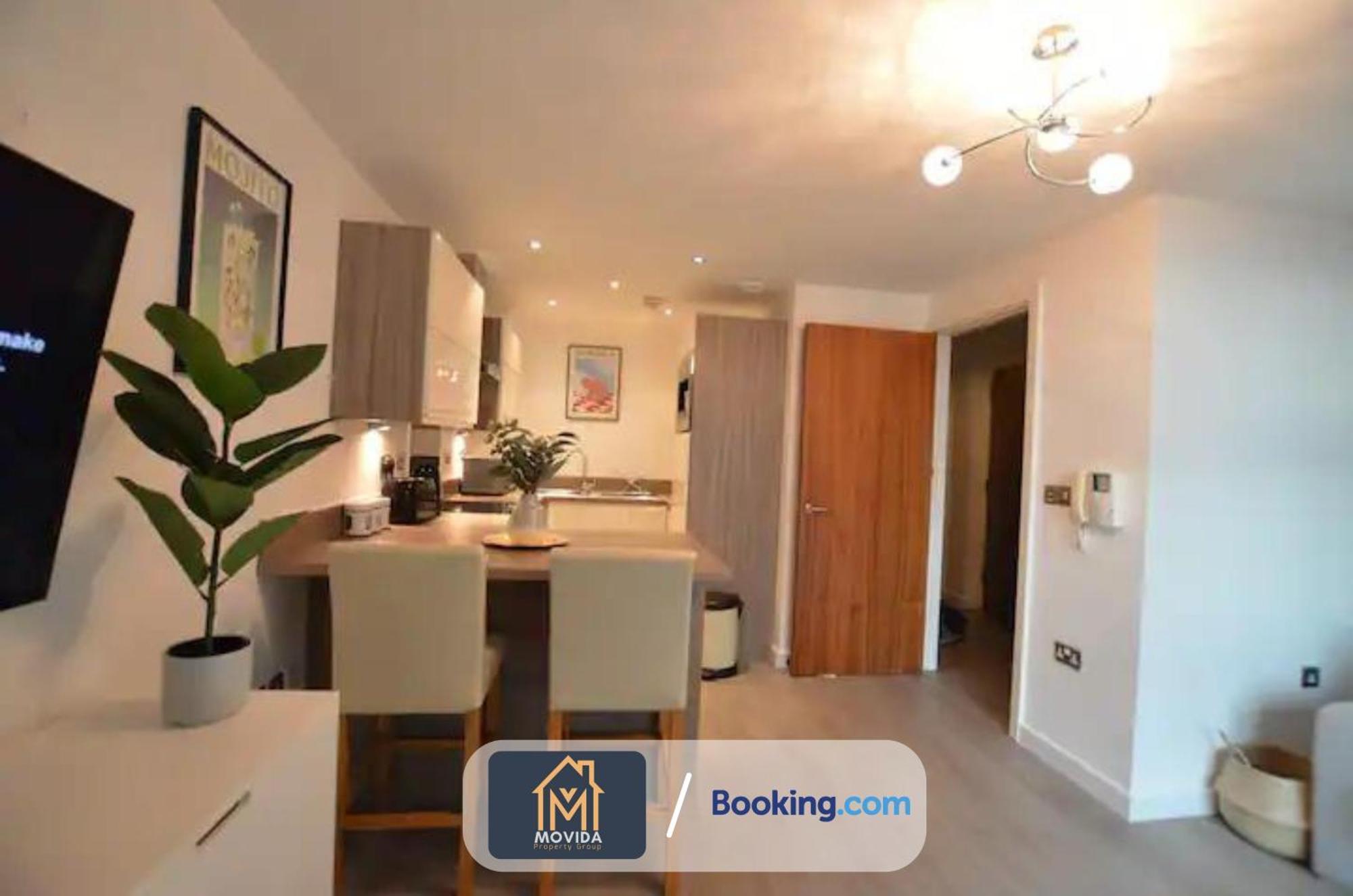 Lgi Stunning 1 Bedroom Apartment By Movida Property Group Short Lets & Serviced Accommodation Leeds  Luaran gambar