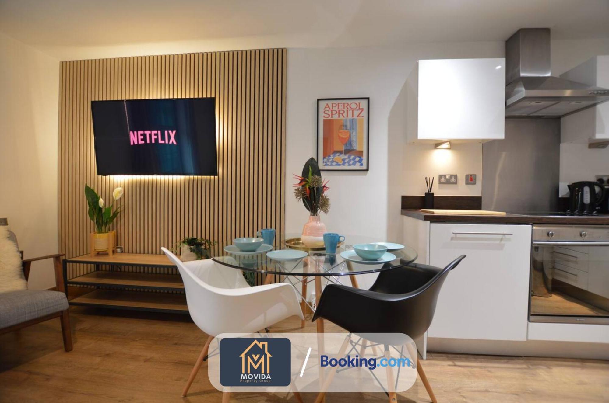 Lgi Stunning 1 Bedroom Apartment By Movida Property Group Short Lets & Serviced Accommodation Leeds  Luaran gambar