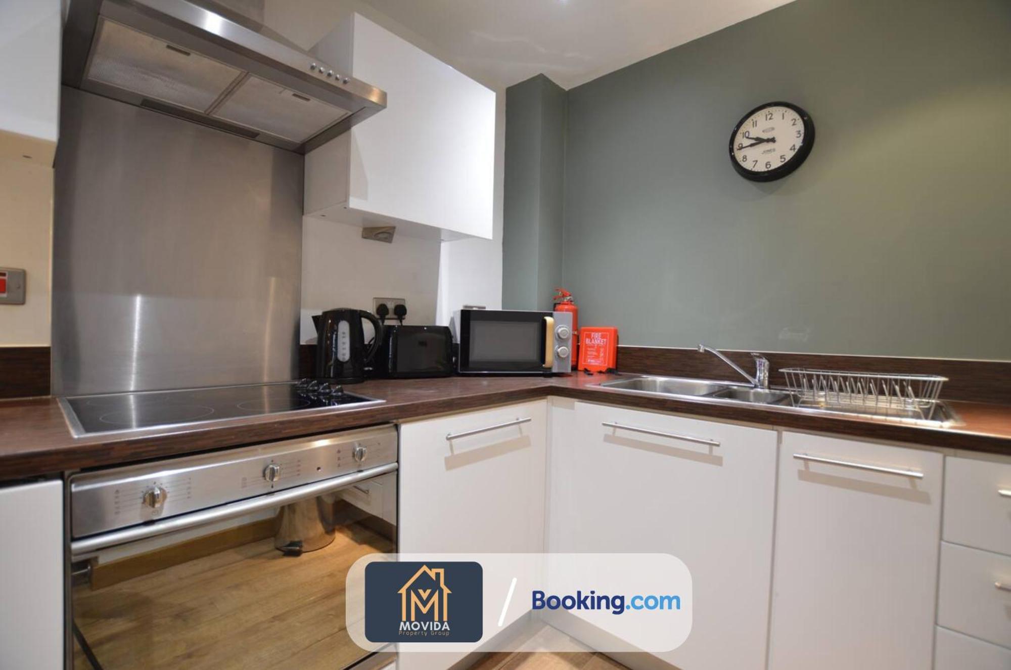 Lgi Stunning 1 Bedroom Apartment By Movida Property Group Short Lets & Serviced Accommodation Leeds  Luaran gambar